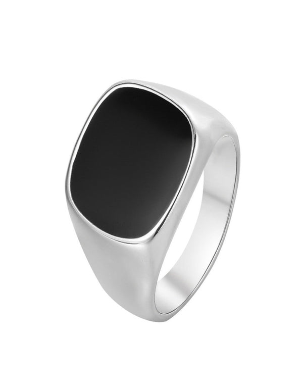 Solid Black Ring