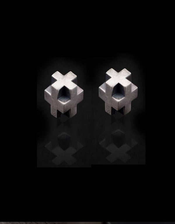 Axis Stud Earrings