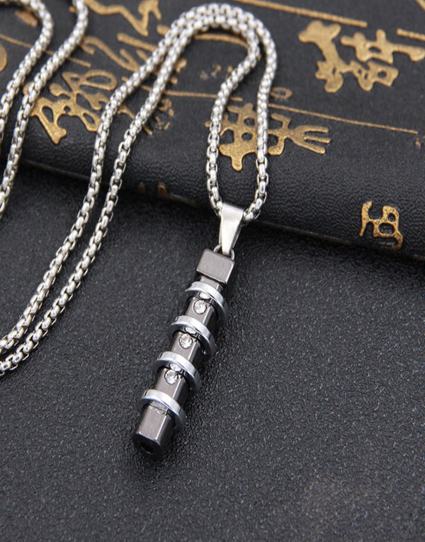 Dark Ice Tag Pendant