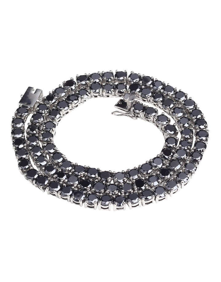 Tennis Chain 5mm - Black