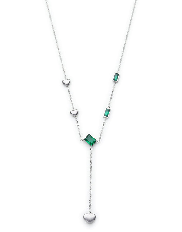 Emerald Rock Necklace