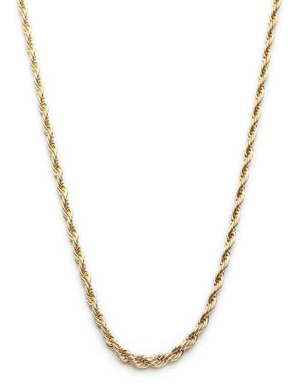 2.5mm Rope Chain Gold