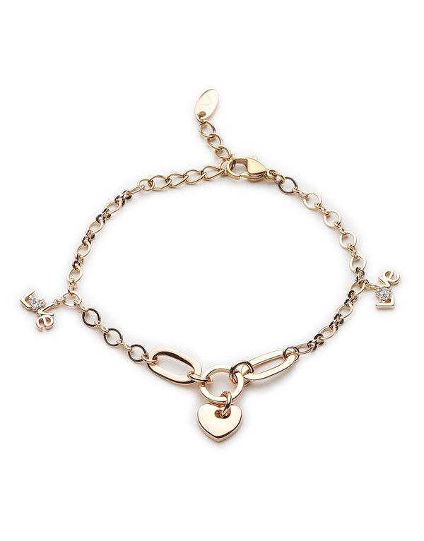 Heart Charms Bracelet