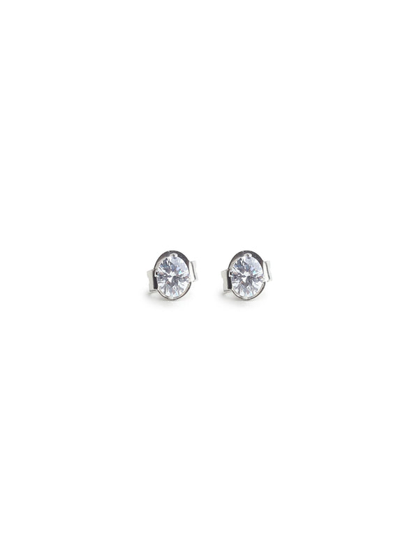 4mm Day Stud Earrings