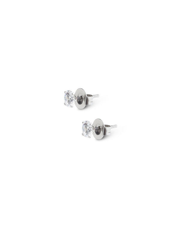 4mm Day Stud Earrings