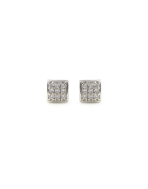 Tokyo Square Dot Earrings