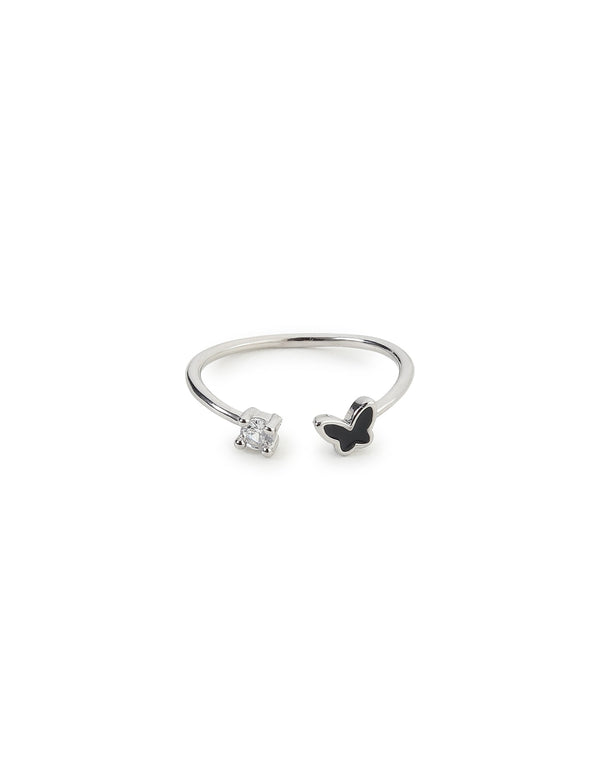 Onyx Bunny Ring