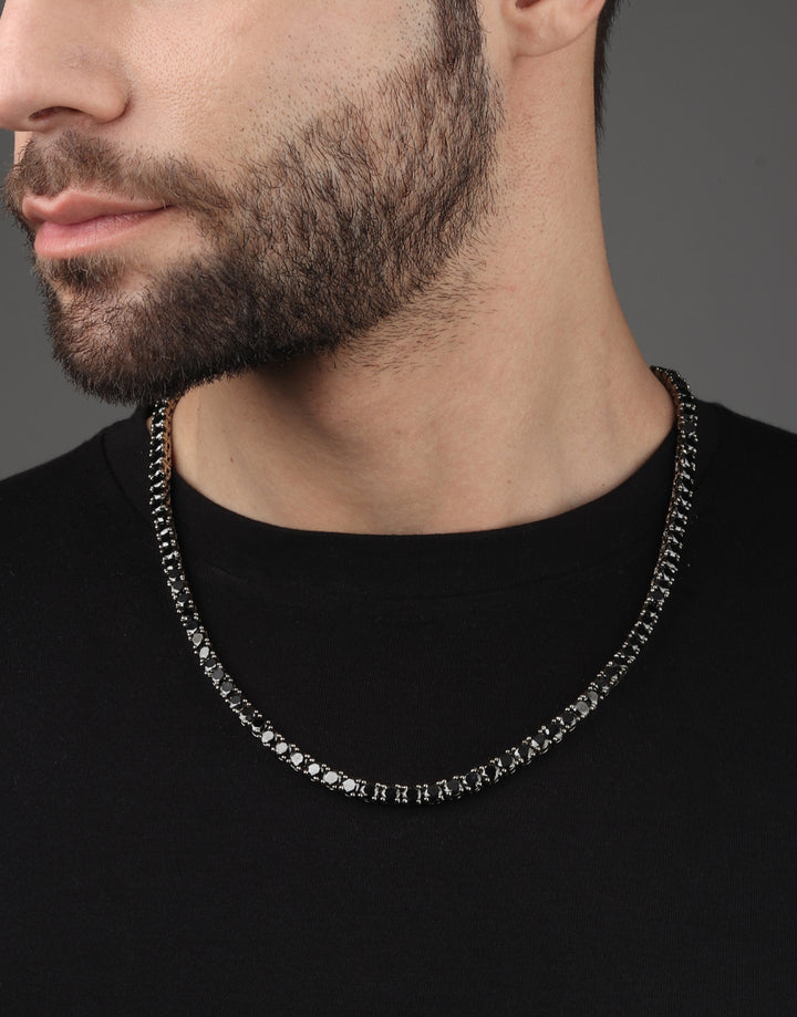 Tennis Chain 5mm - Black