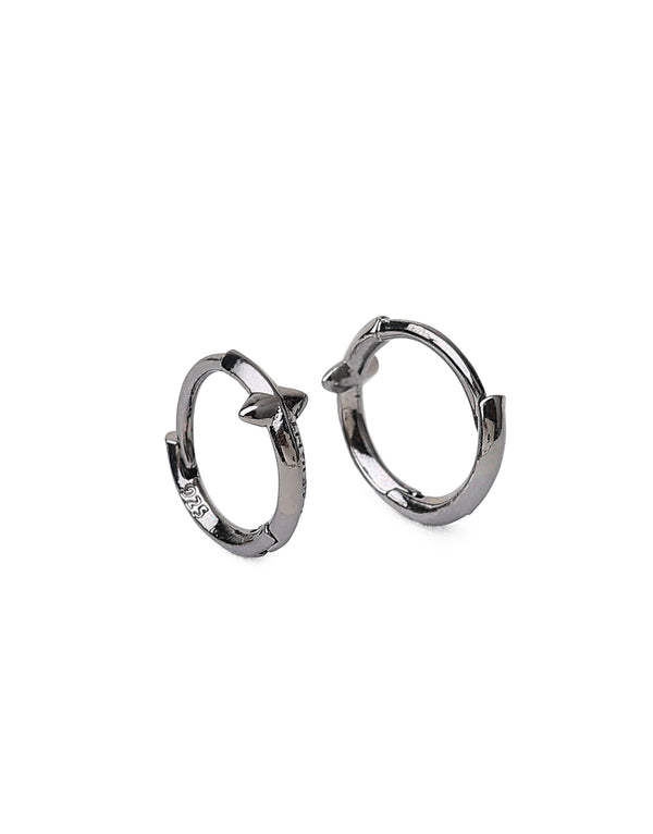 Anchor Hoop Earrings