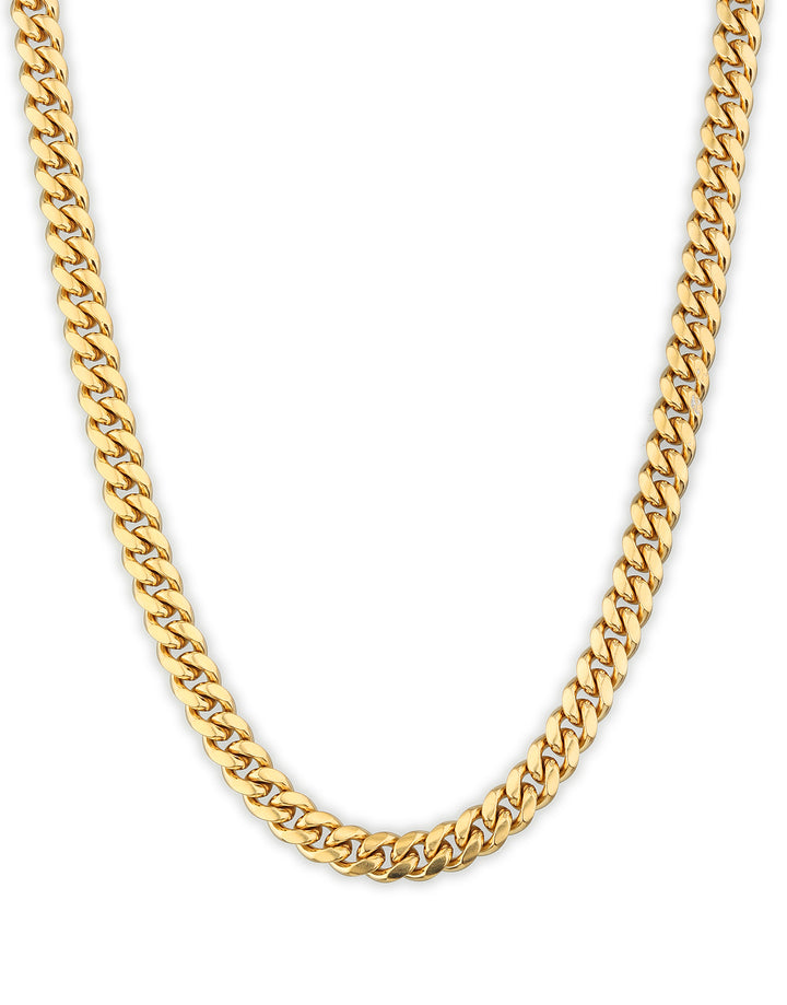 Clean Cuban Chain 10mm - Gold