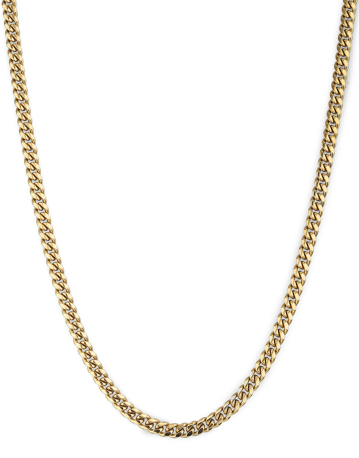 Clean Cuban Chain 6mm - Gold