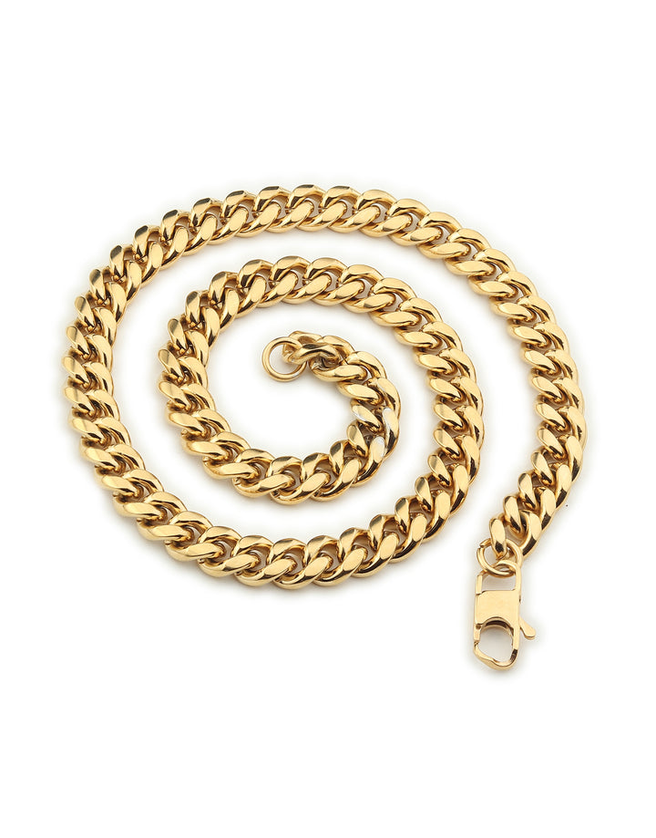 Clean Cuban Chain 10mm - Gold