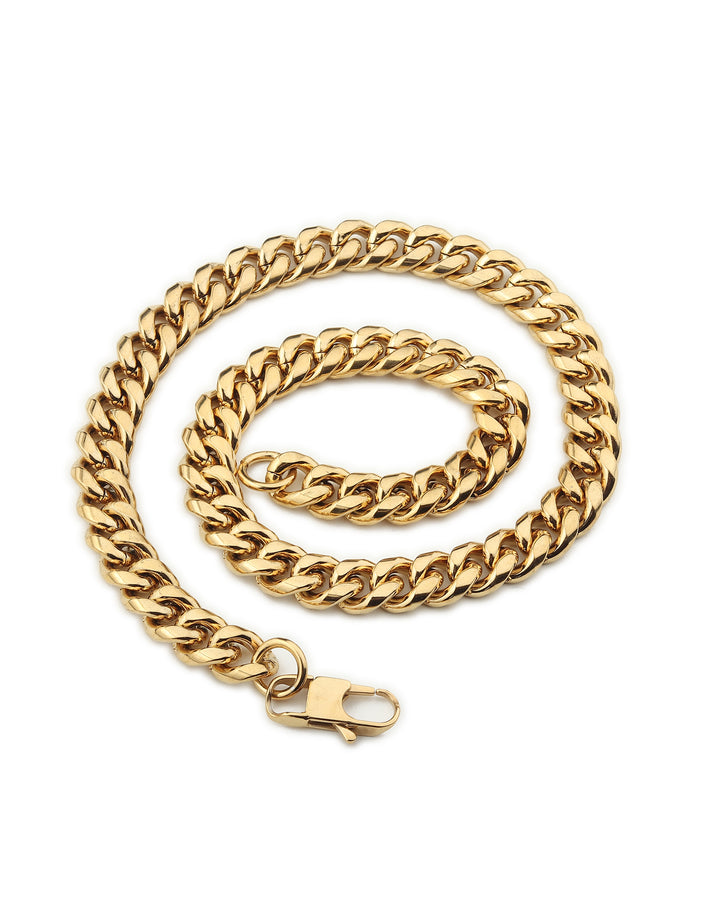 Clean Cuban Chain 12mm - Gold